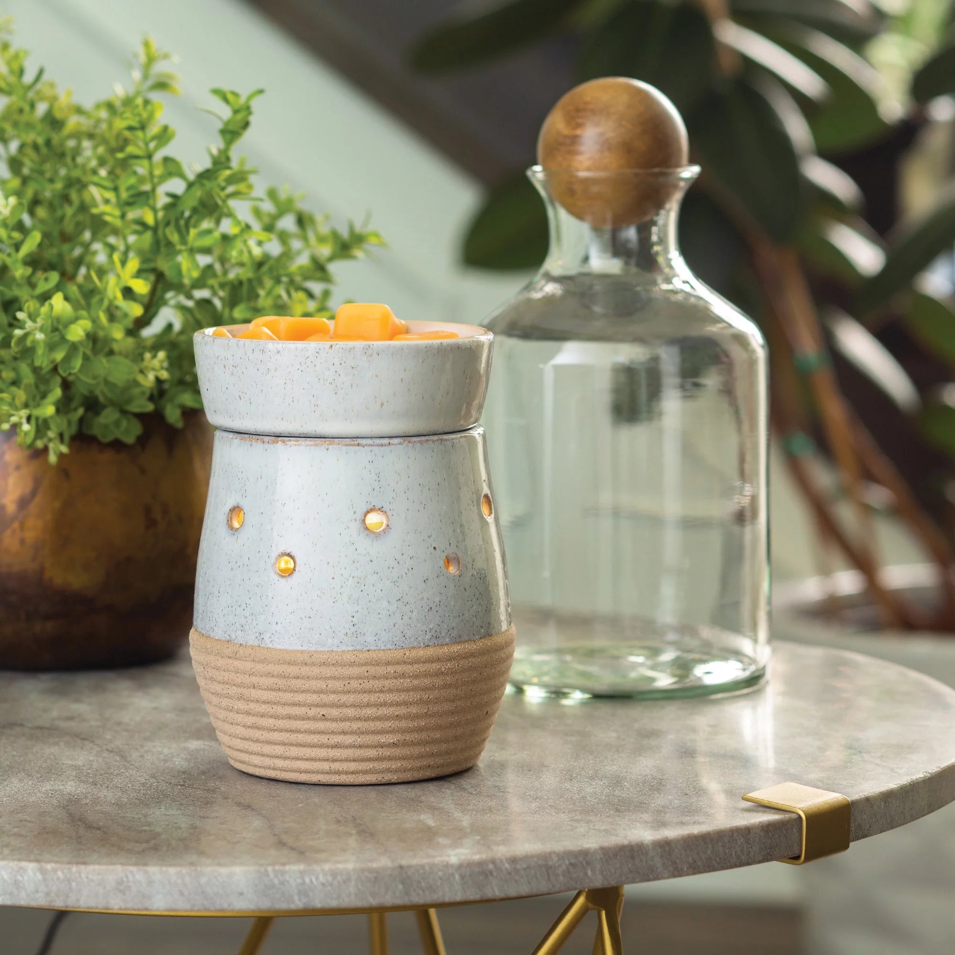 Rustic Pottery Warmer  | Wax Melt Warmer