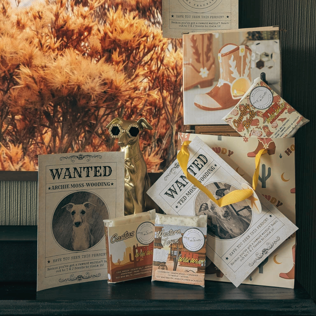 The Western Glow – Burner & Melts Set | The Wild West Collection