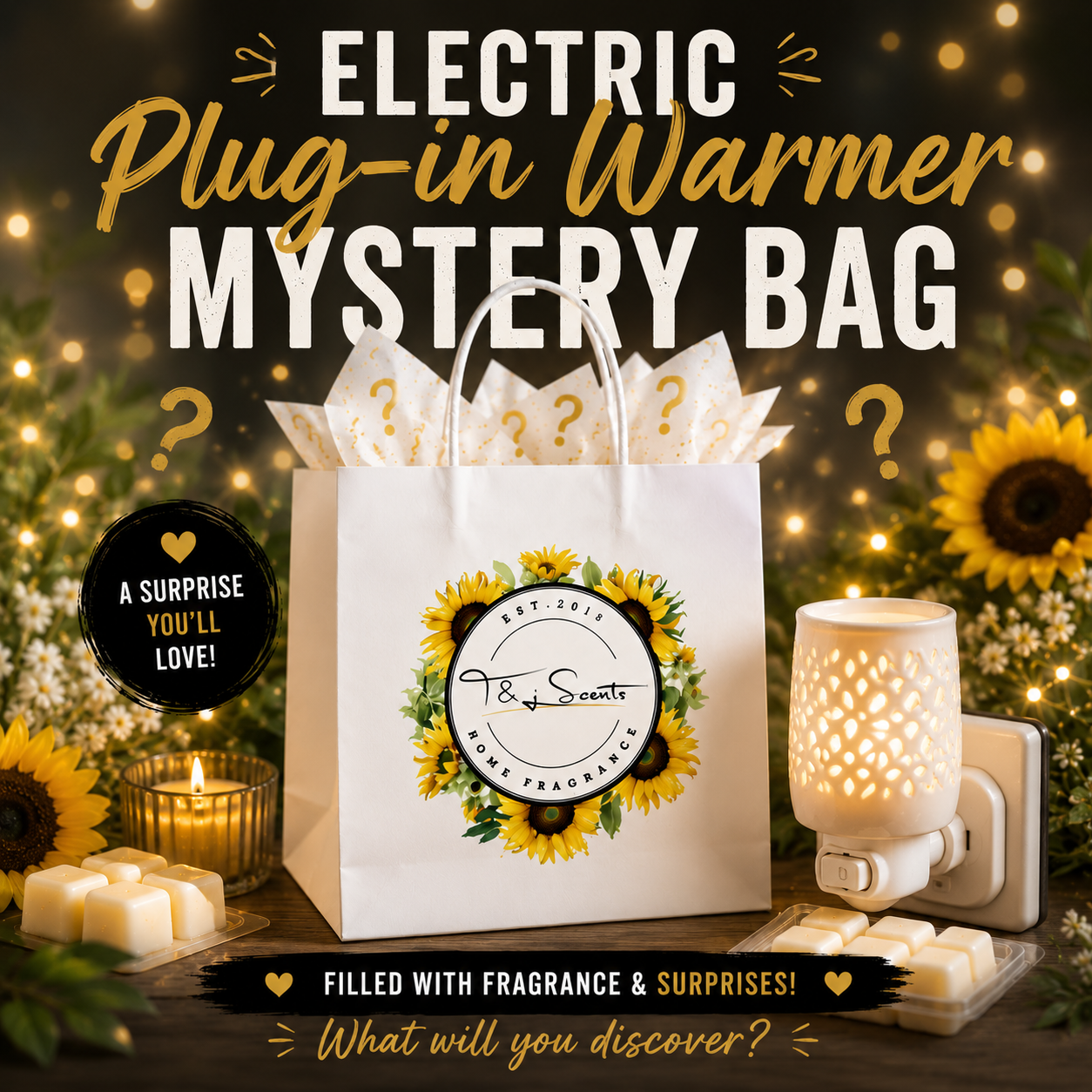 Electric Plug-in Warmer Mystery Bag