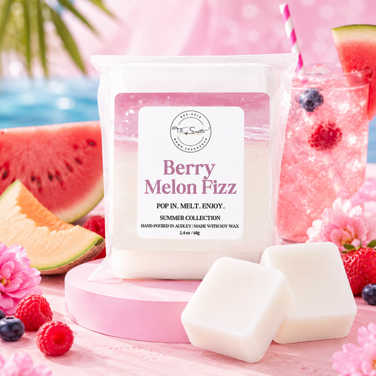 Berry Melon Fizz | Summer Collection Candle and Wax Melts