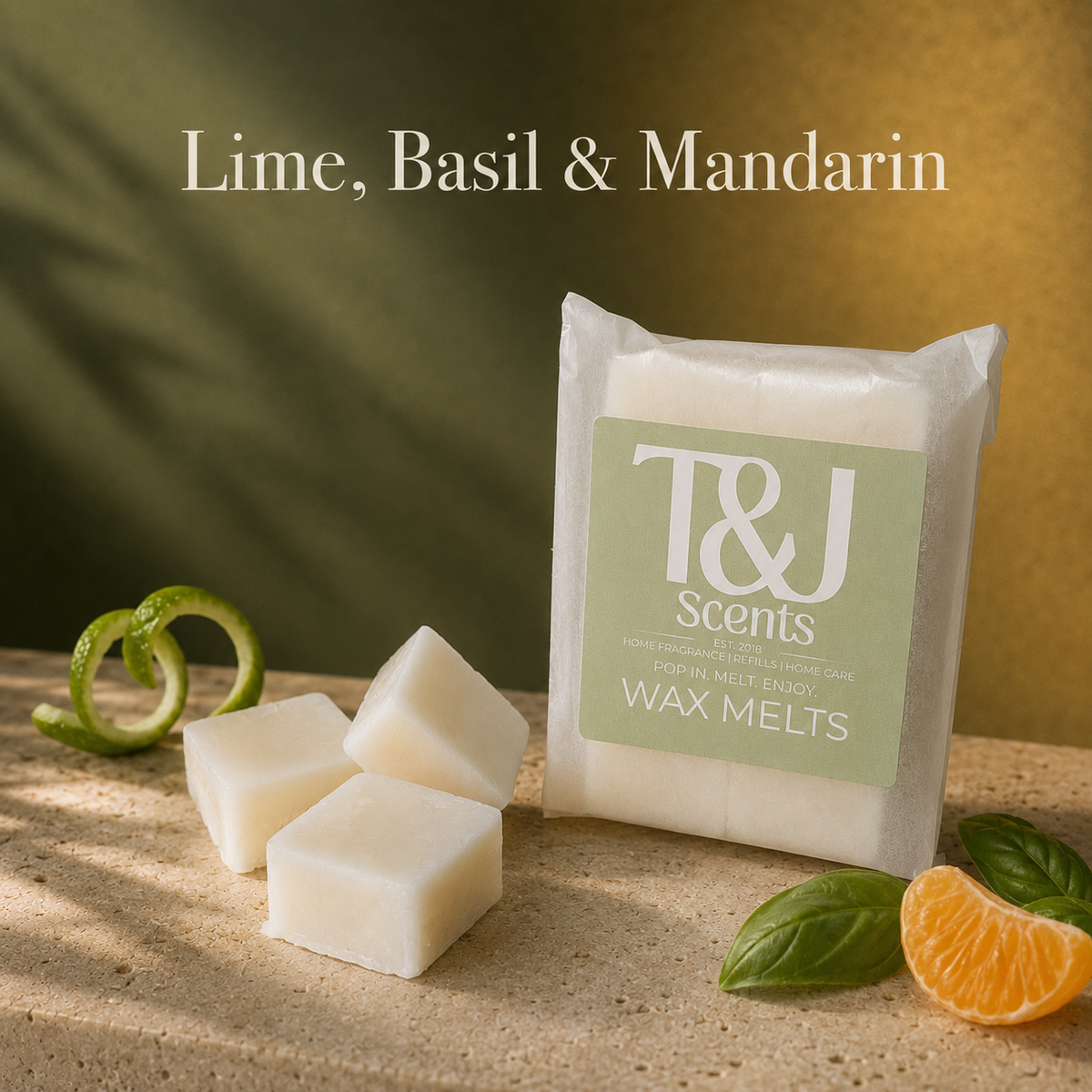 Lime, Basil & Mandarin | Wax Melts