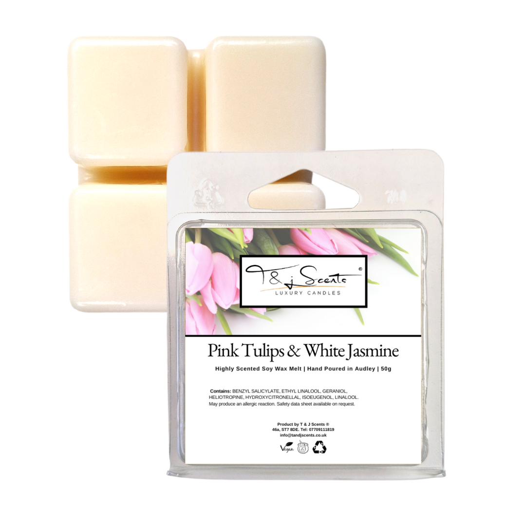 Pink Tulips & White Jasmine | Wax Melts