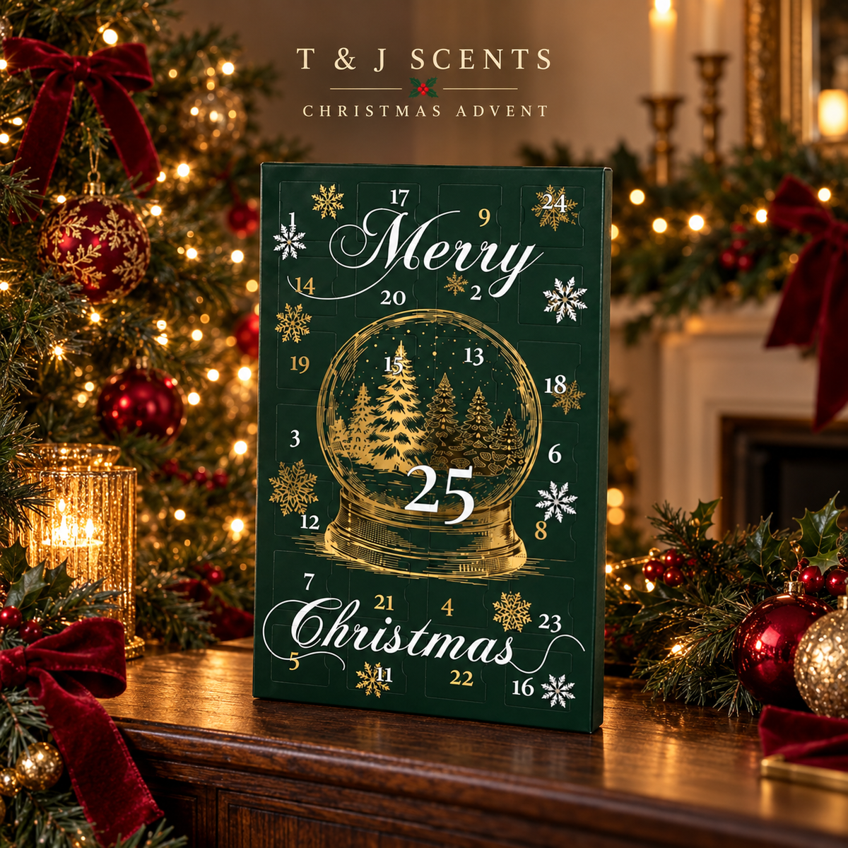 T & J Scents Christmas Advent Calendar – Pre-Order