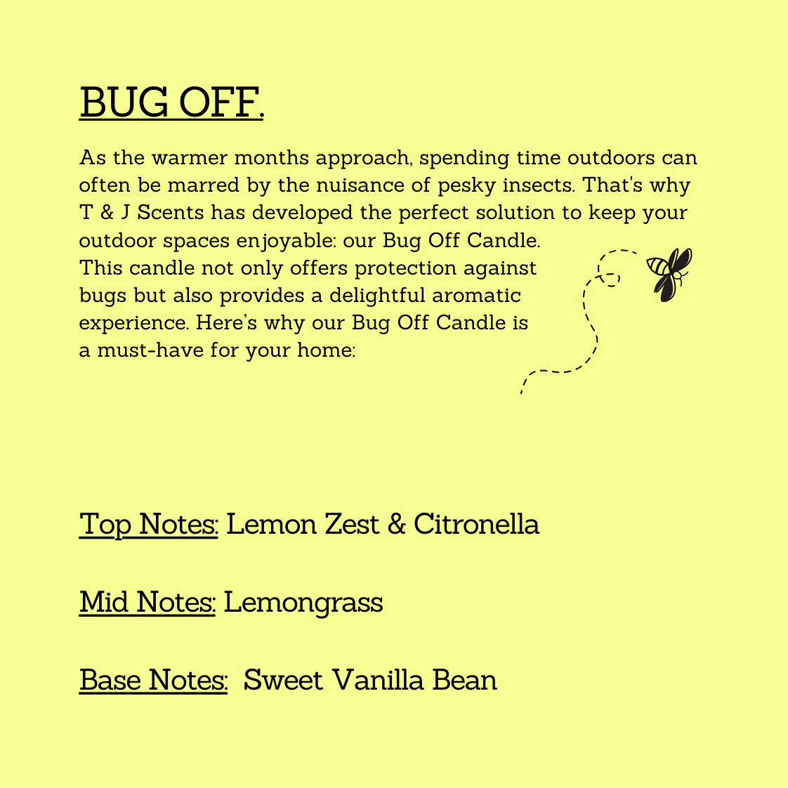 BUG OFF | CANDLE