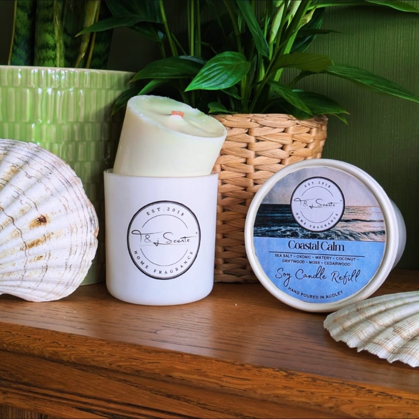 Coastal Calm - Summer Collection | Refillable Candle