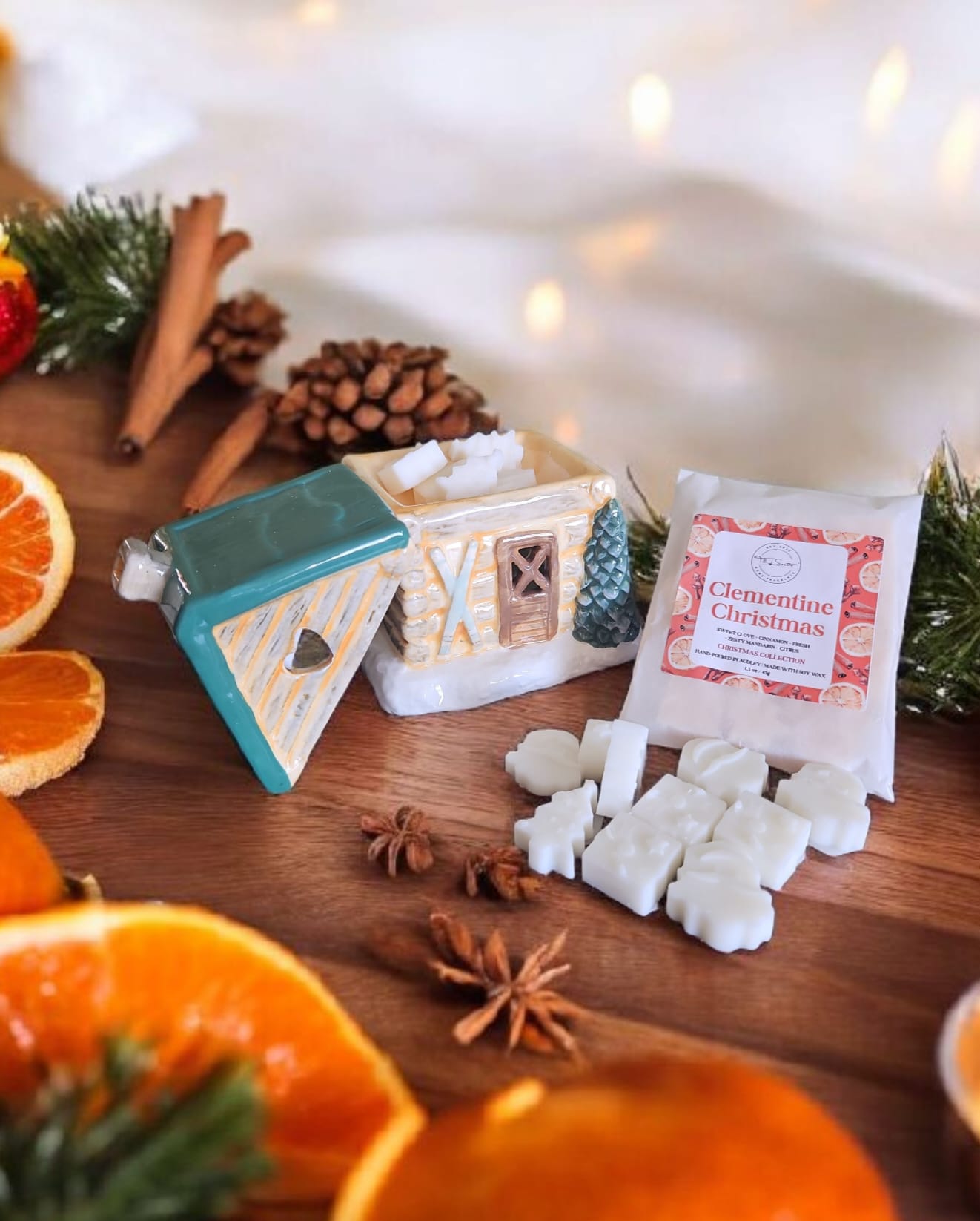 Clementine Christmas Wax Melts