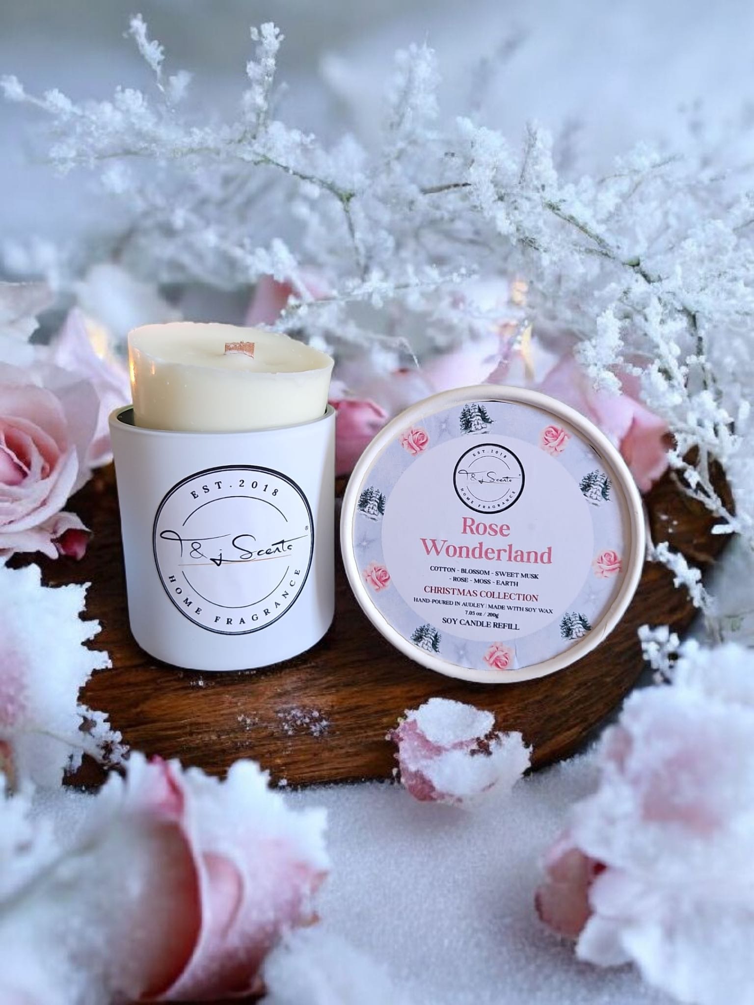 Rose Wonderland Candle