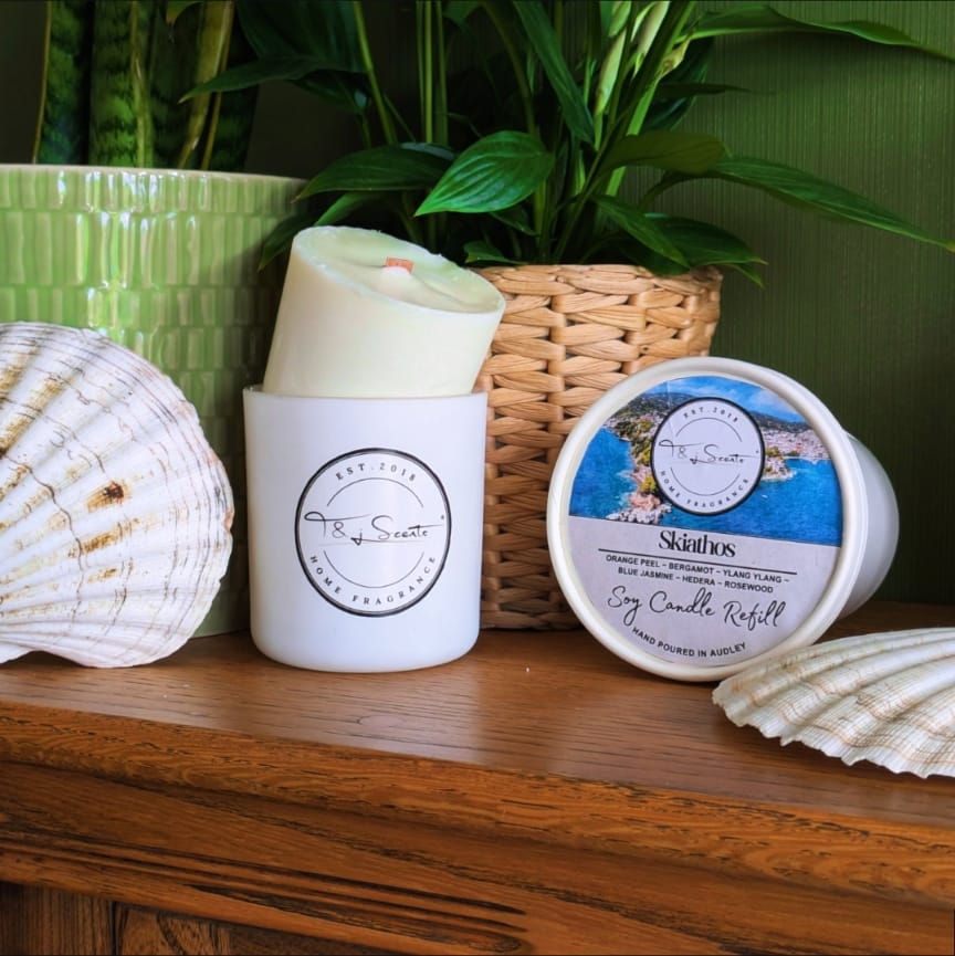Skiathos - Summer Collection | Refillable Candle