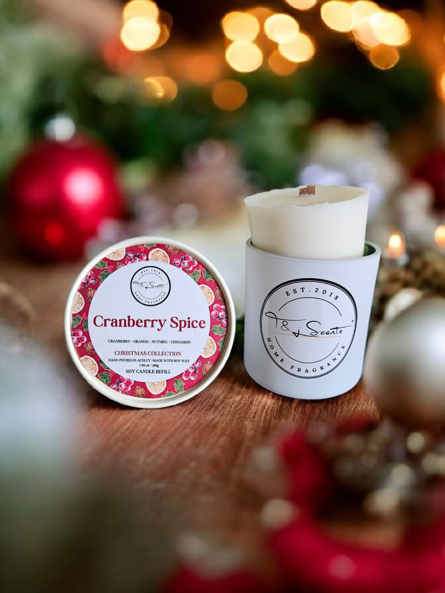 Cranberry Spice Candle