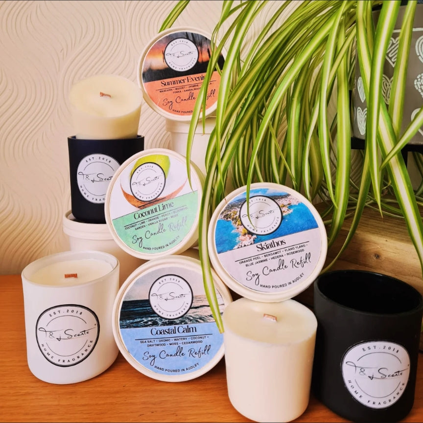 Summer Refillable Candle Bundle