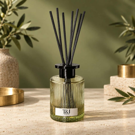 Olive | Reed Diffuser Glass