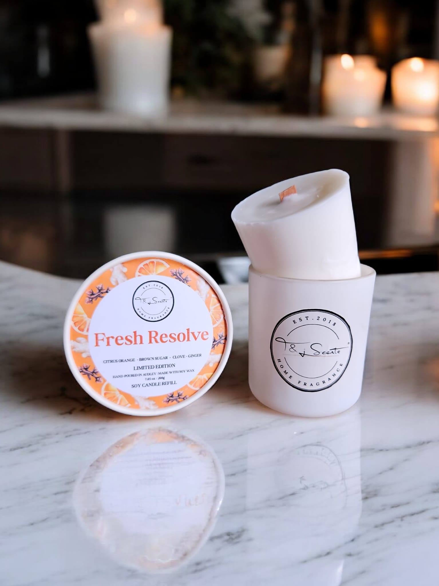 Fresh Resolve - Limited Edition | Refillable Candle