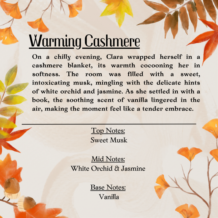 Warming Cashmere | Wax Melts | AUTUMN COLLECTION 🍂