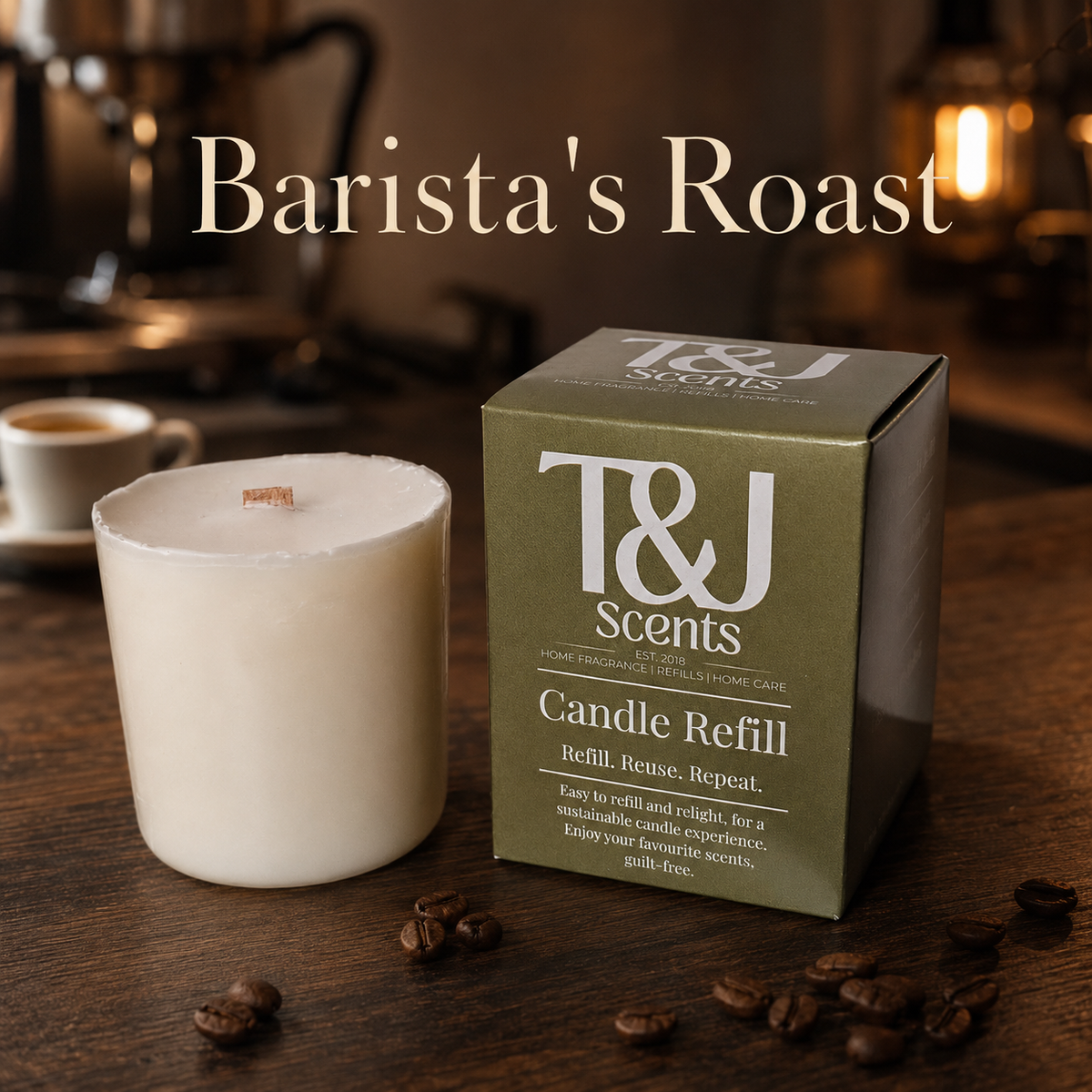 Barista's Roast | Refillable Candle