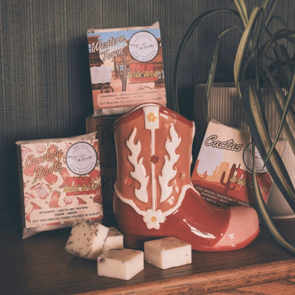 The Western Glow – Burner & Melts Set | The Wild West Collection