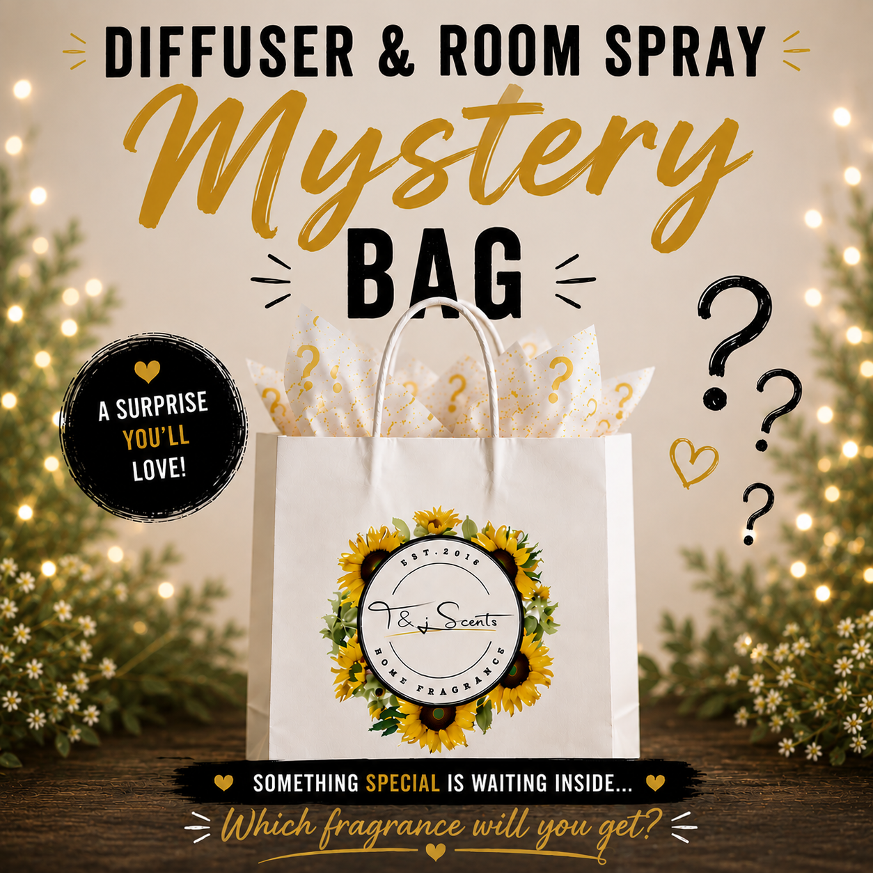 Diffuser and Room Spray Mystery Bag