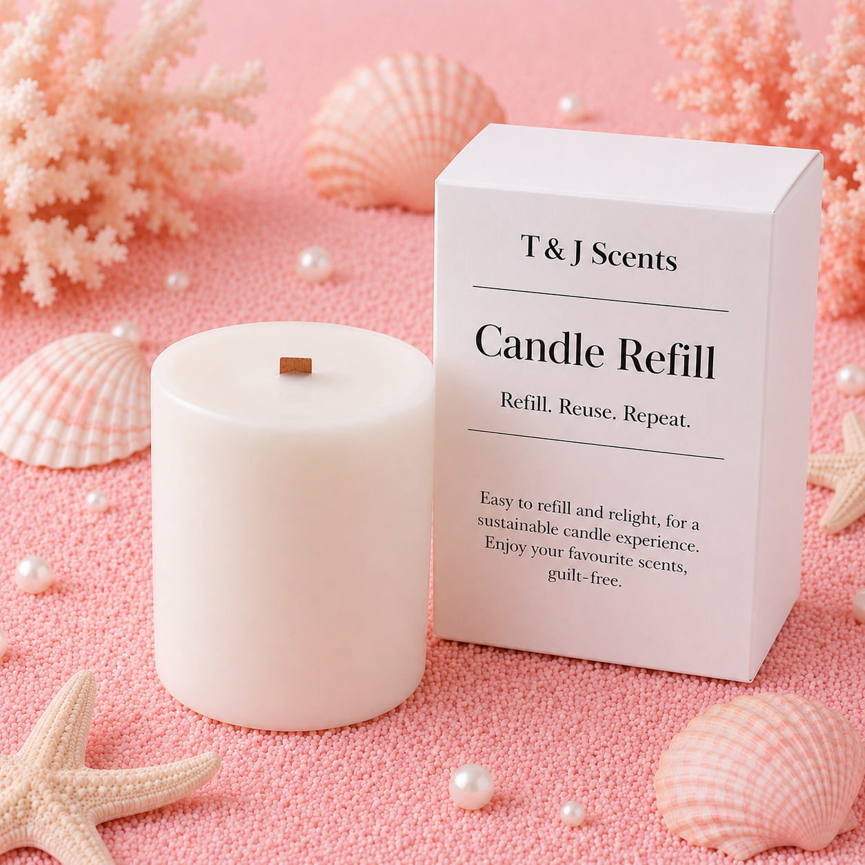 Pink Sands | Refillable Candle (NEW) (Copy)