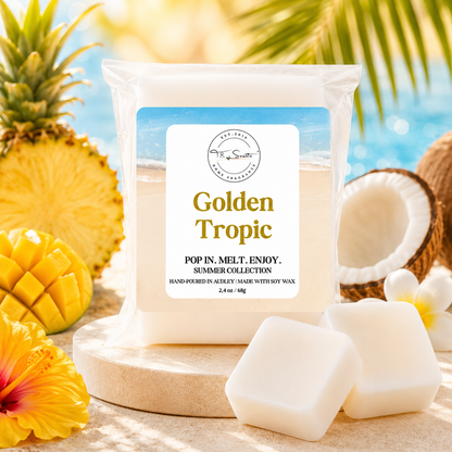 Golden Tropic | Summer Collection Candle and Wax Melts