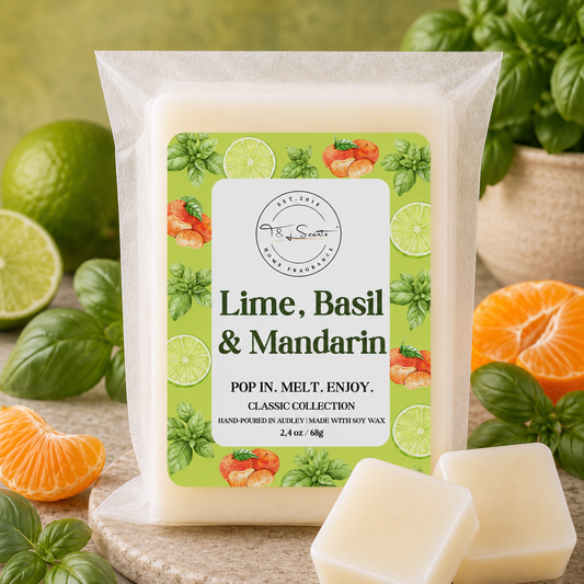 Lime, Basil & Mandarin | Wax Melts