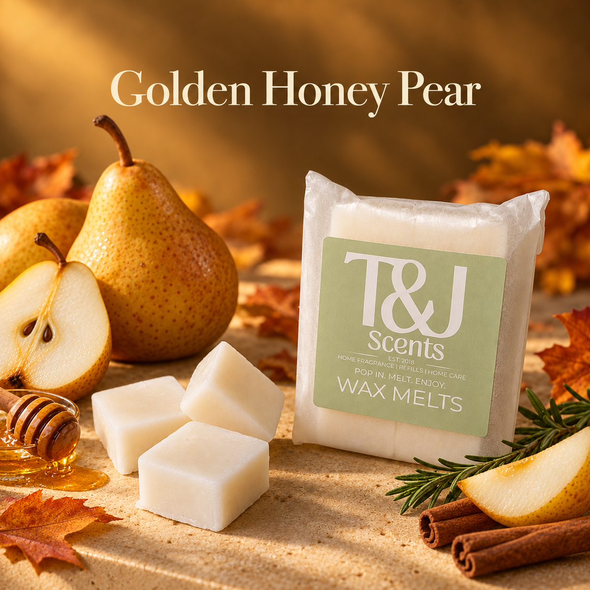 Golden Honey Pear | Wax Melts (September VIP Extra)