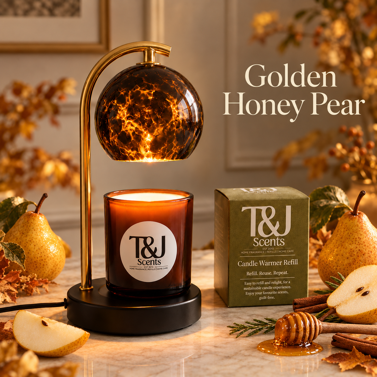 Golden Honey Pear | Candle Warmer Refill (September VIP Extra)