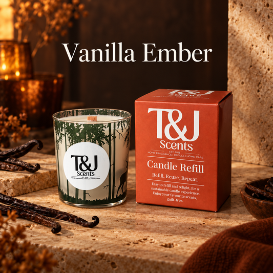 Vanilla Ember | Refillable Candle