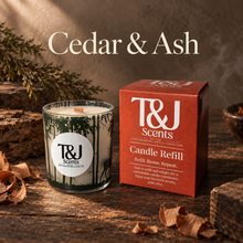 Cedar & Ash | Refillable Candle