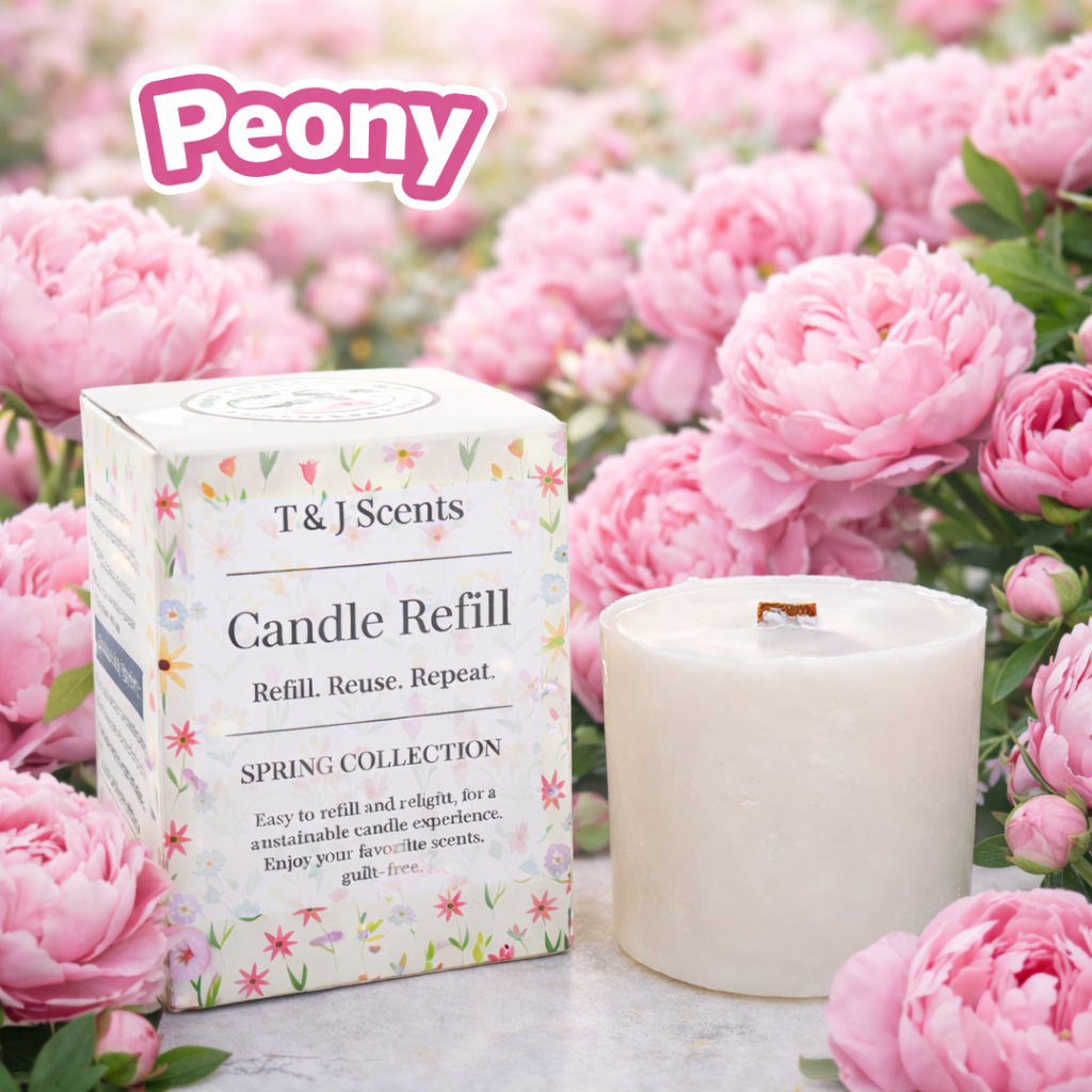 Peony | Refillable Candle