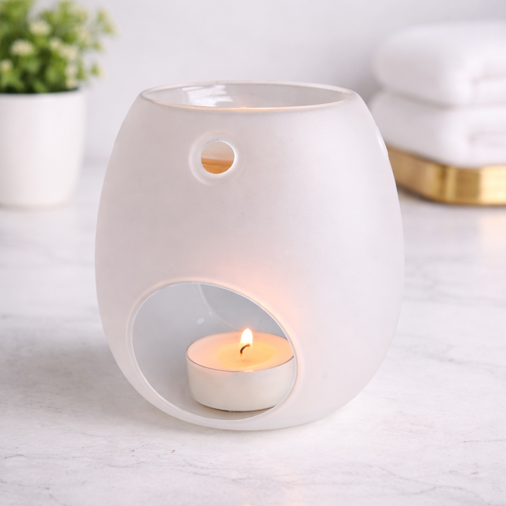 Frosted Glass - Tea light burner