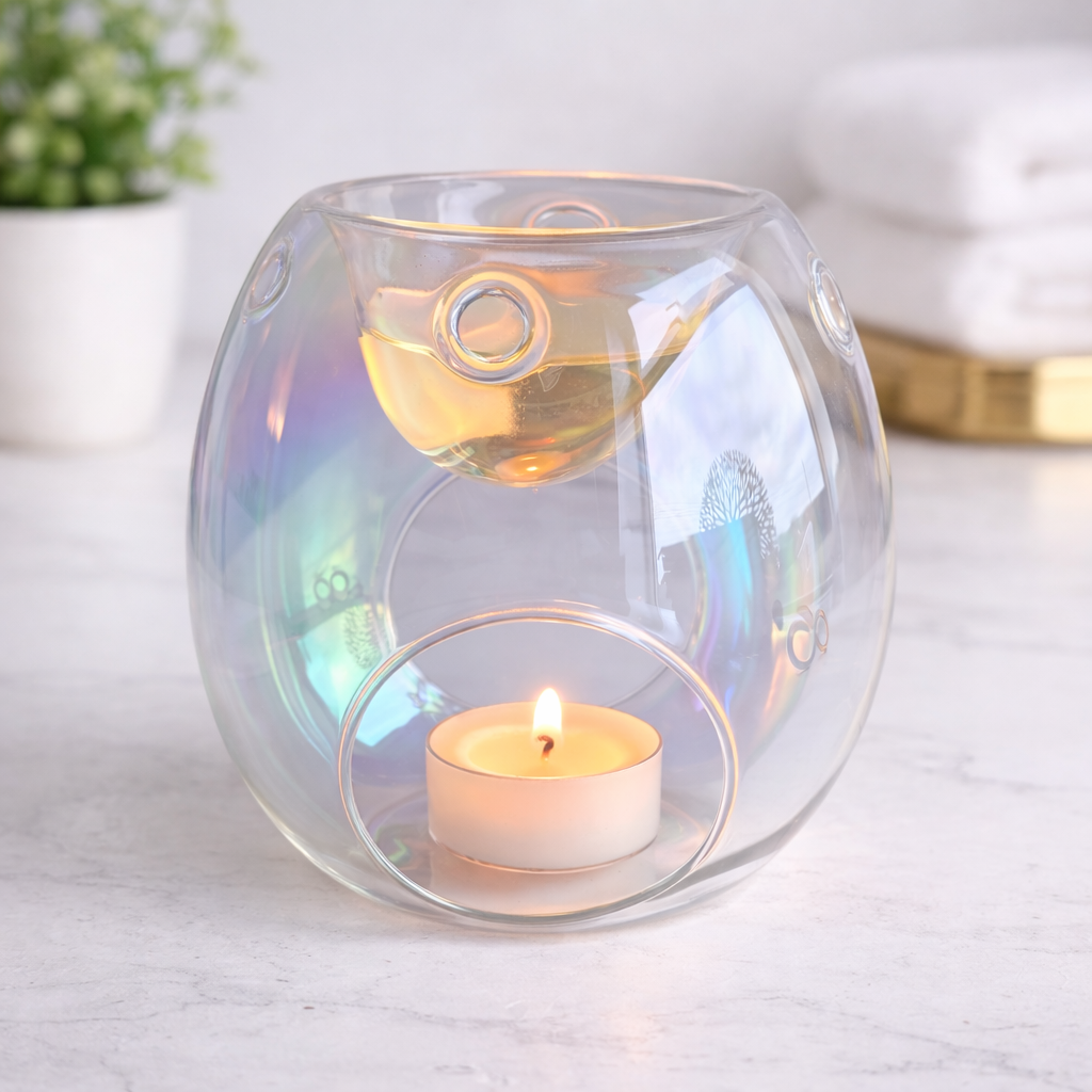 Pearl Glass - Tea light burner