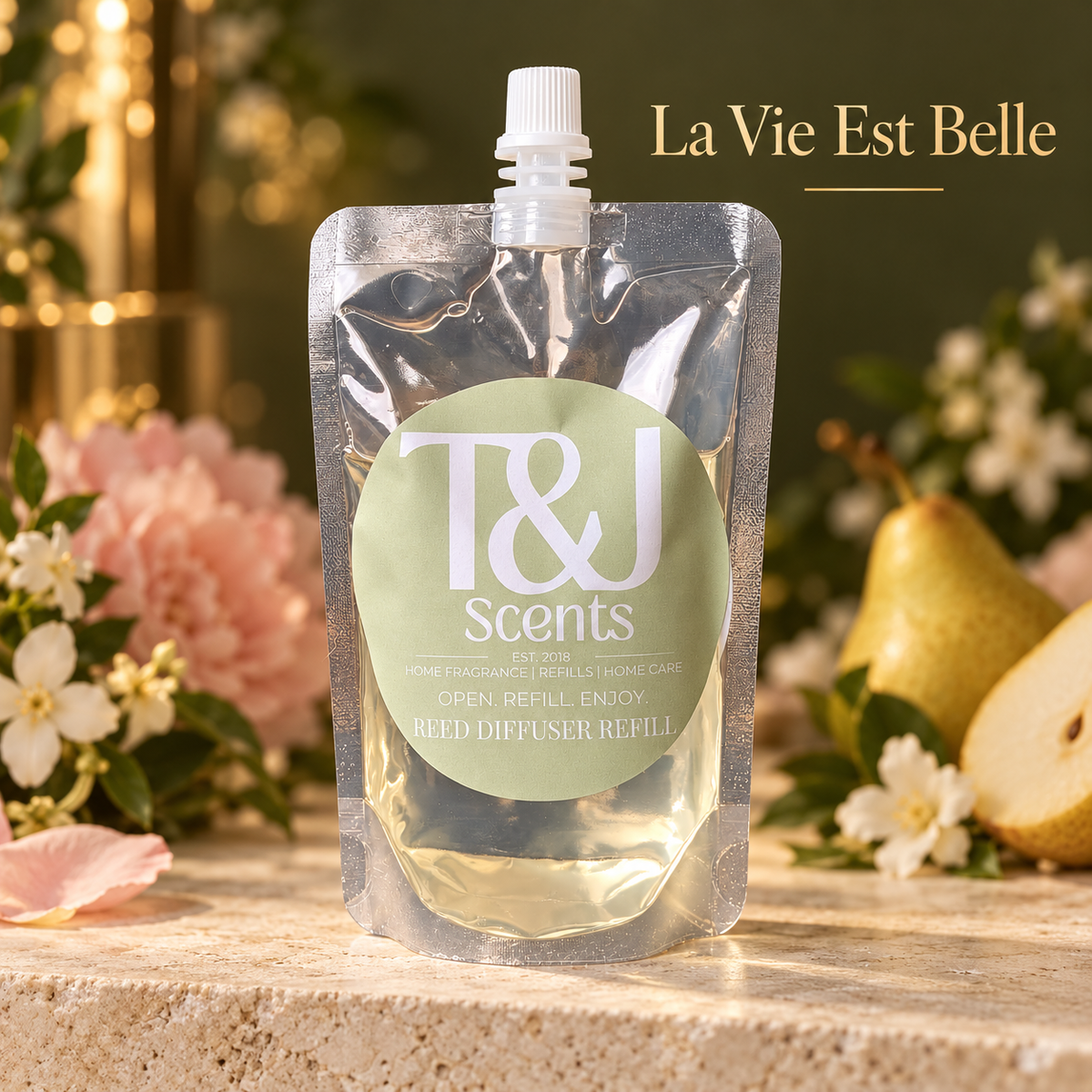 La Vie Est Belle | Reed Diffuser Refill