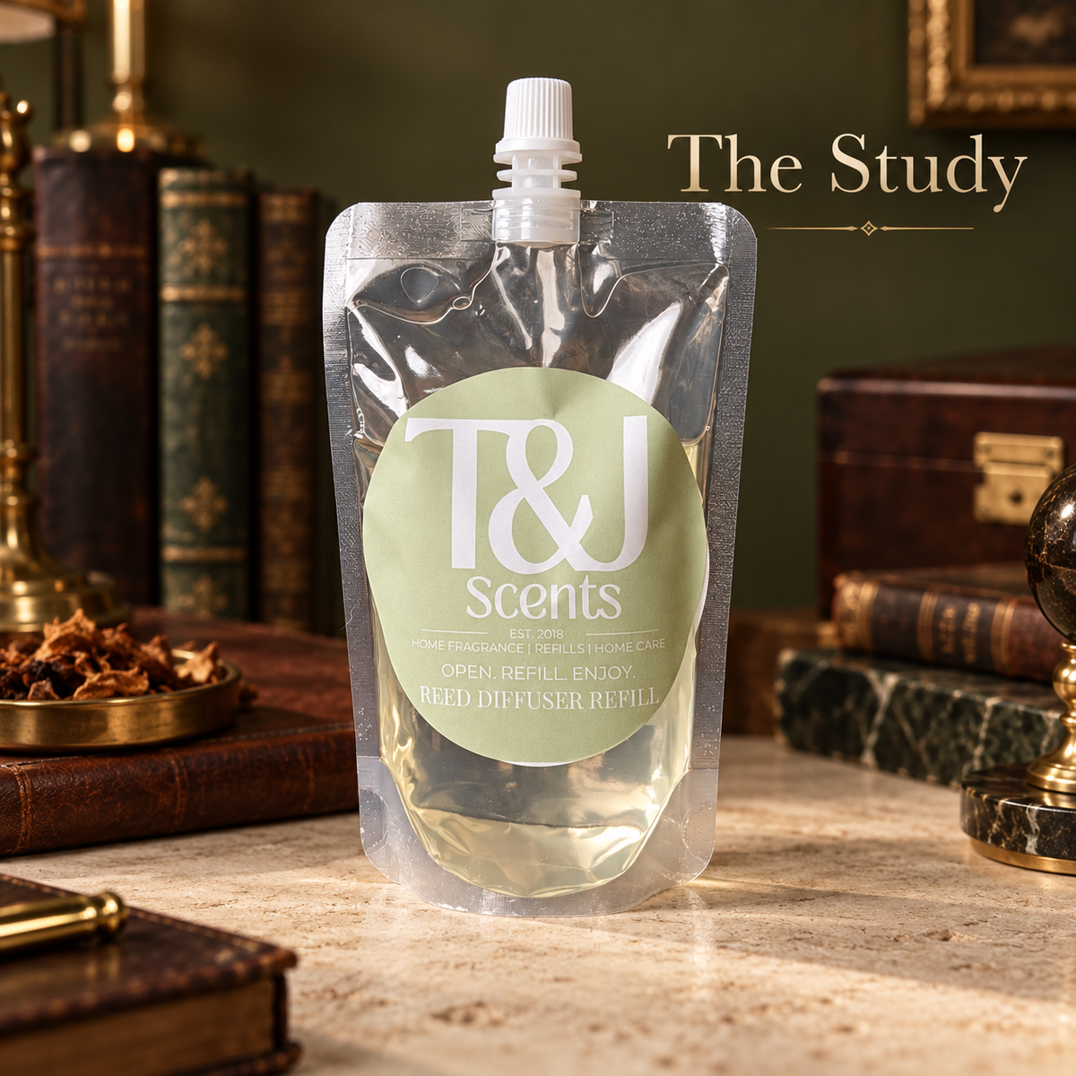 The Study | Reed Diffuser Refill