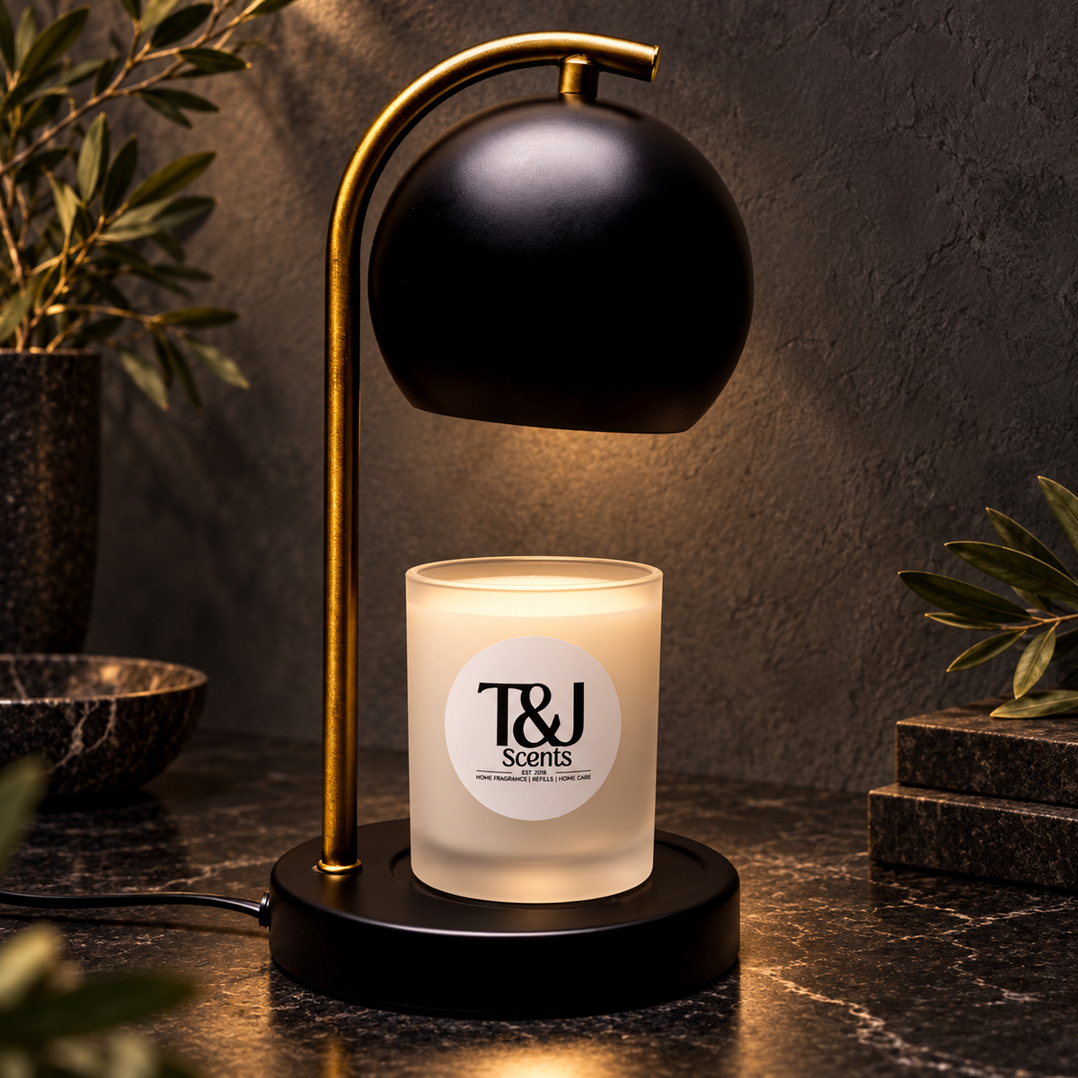 Pre Order - The Obsidian Glow Candle Warmer
