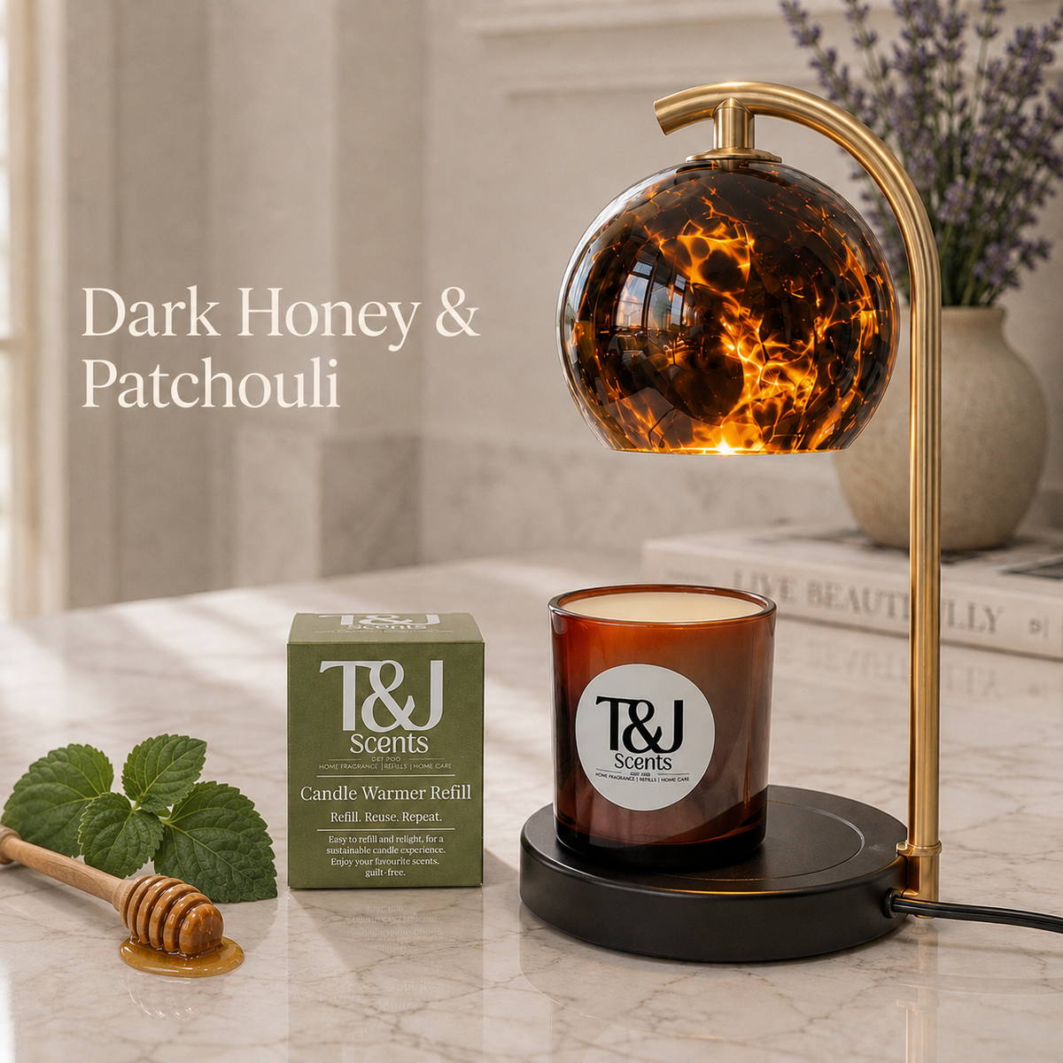 Dark Honey & Patchouli - Candle Warmer Refill