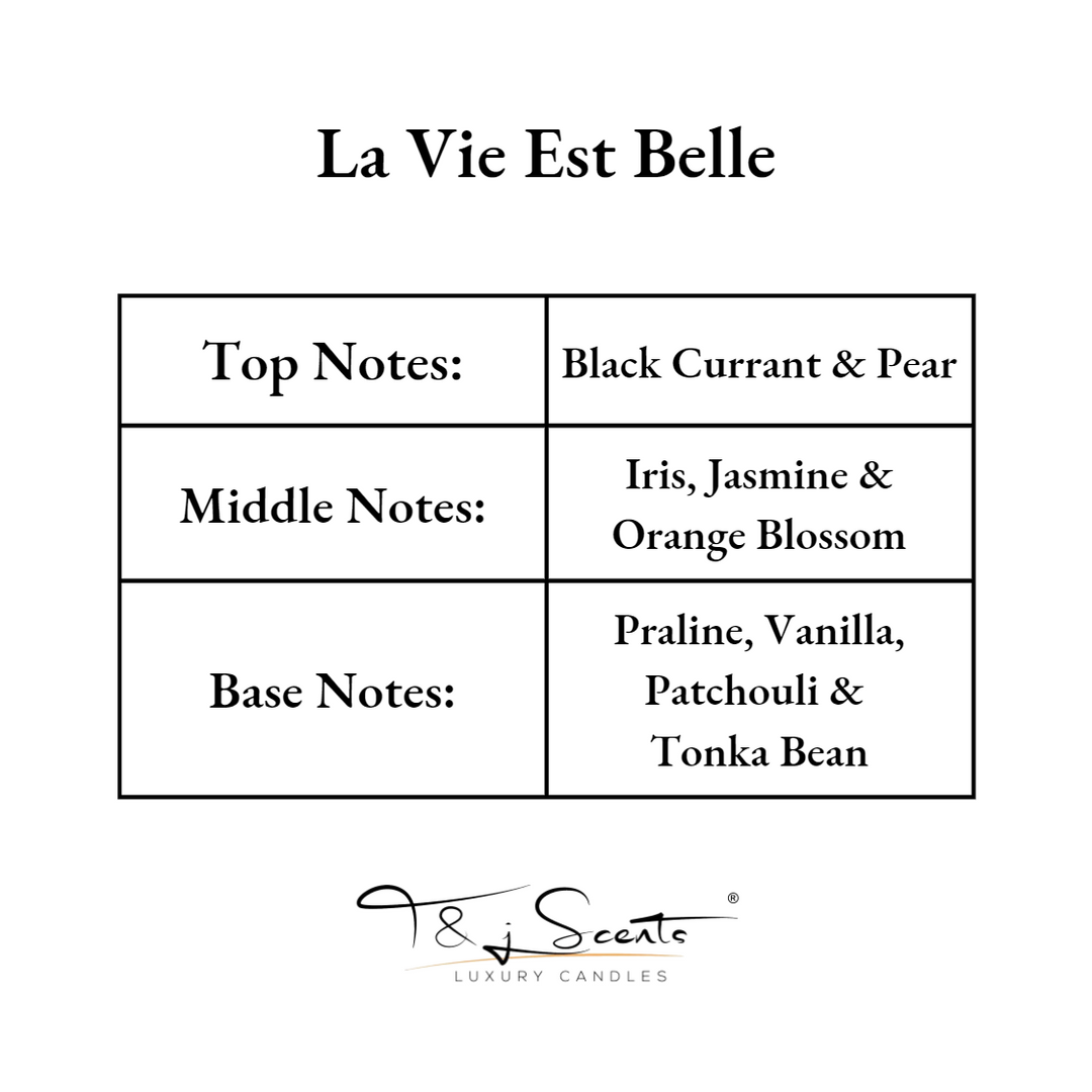 La Vie Est Belle | Luxury Candle