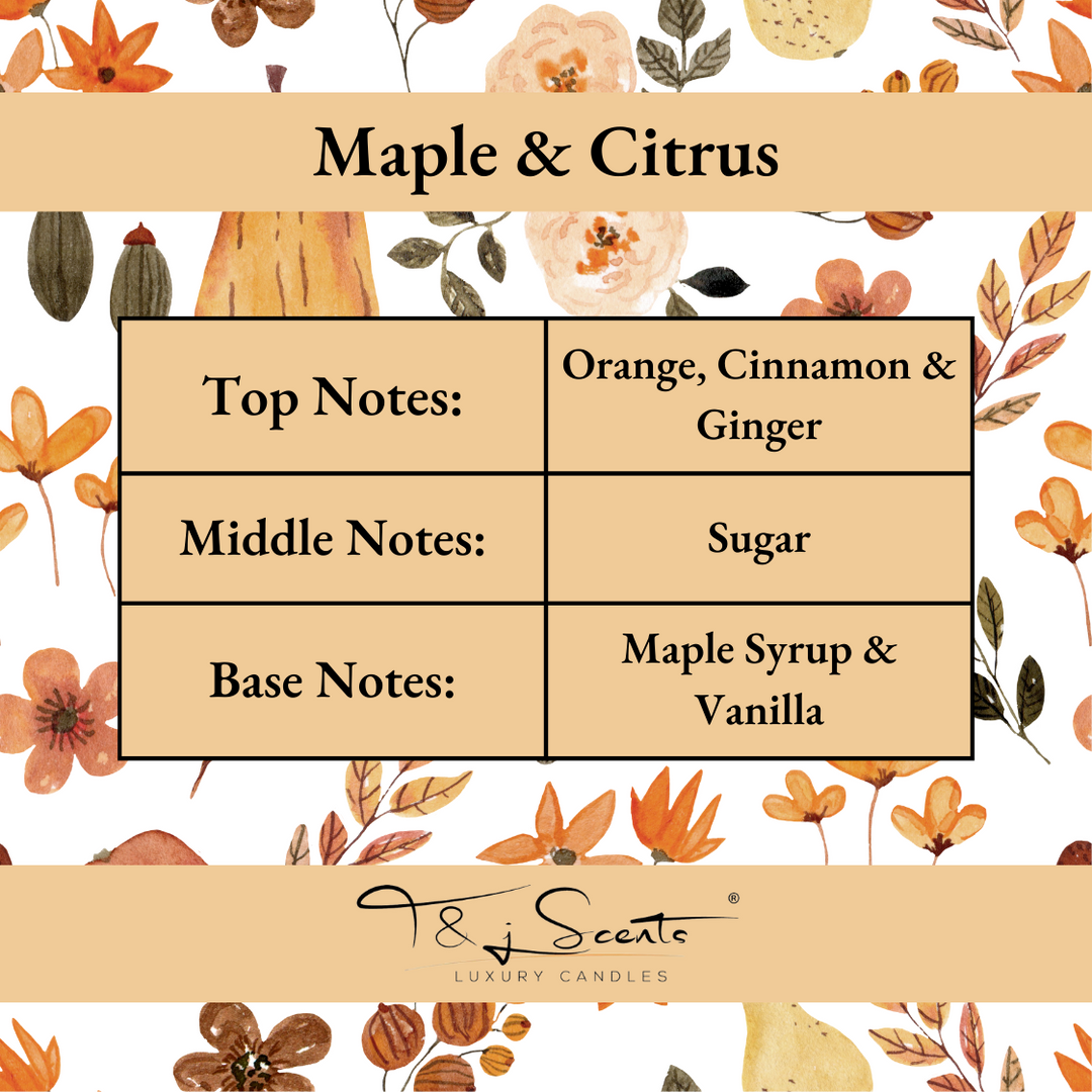 Maple & Citrus | Wax Melts