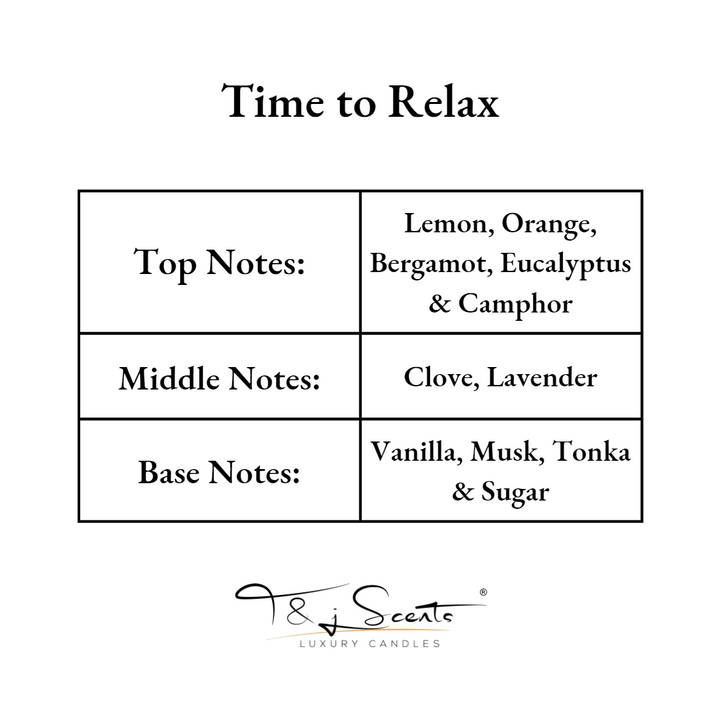 Time To Relax | Luxury Candle
