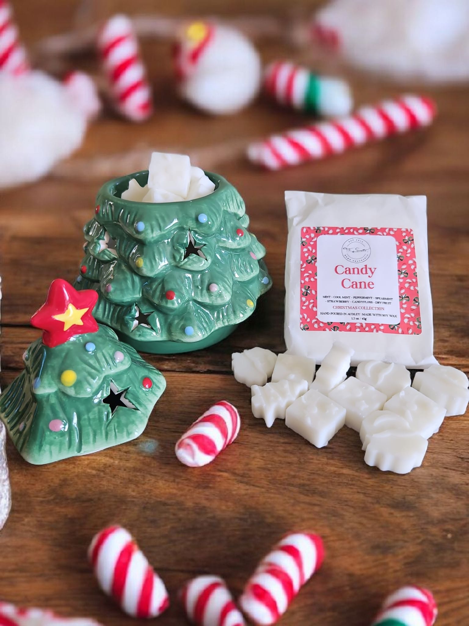 Candy Cane Wax Melts