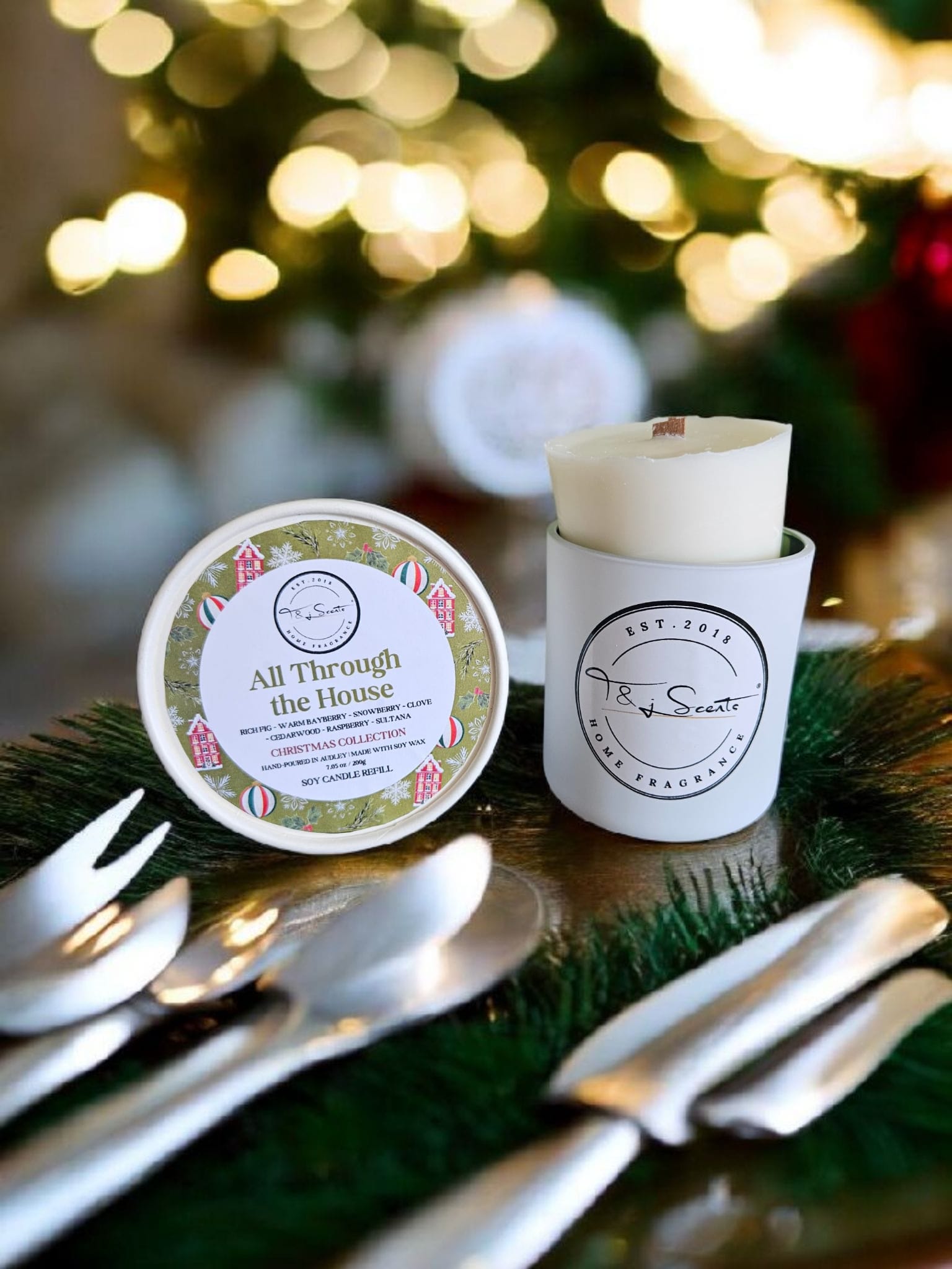 All through the house Candle