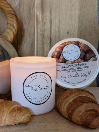 Buttery Croissant | Refillable Candle