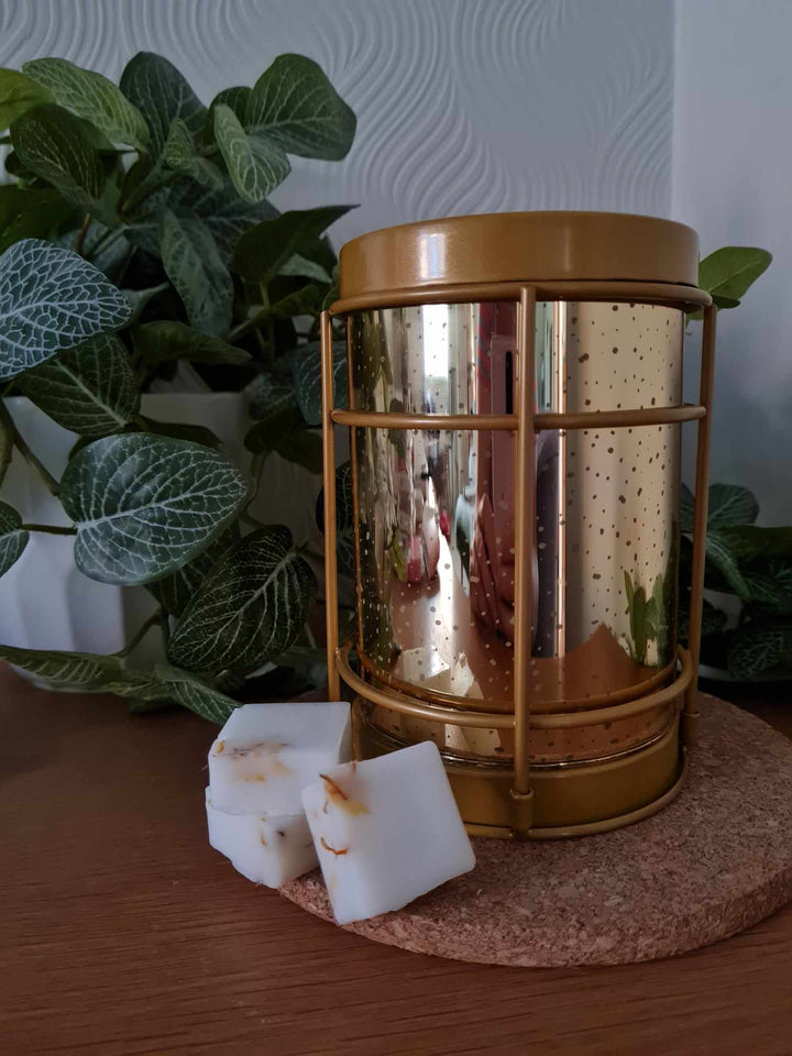 Gold Metallic With A Free Wax Melt | Wax Melt Warmer