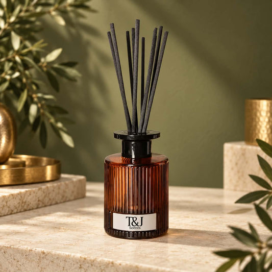 Amber | Reed Diffuser Glass