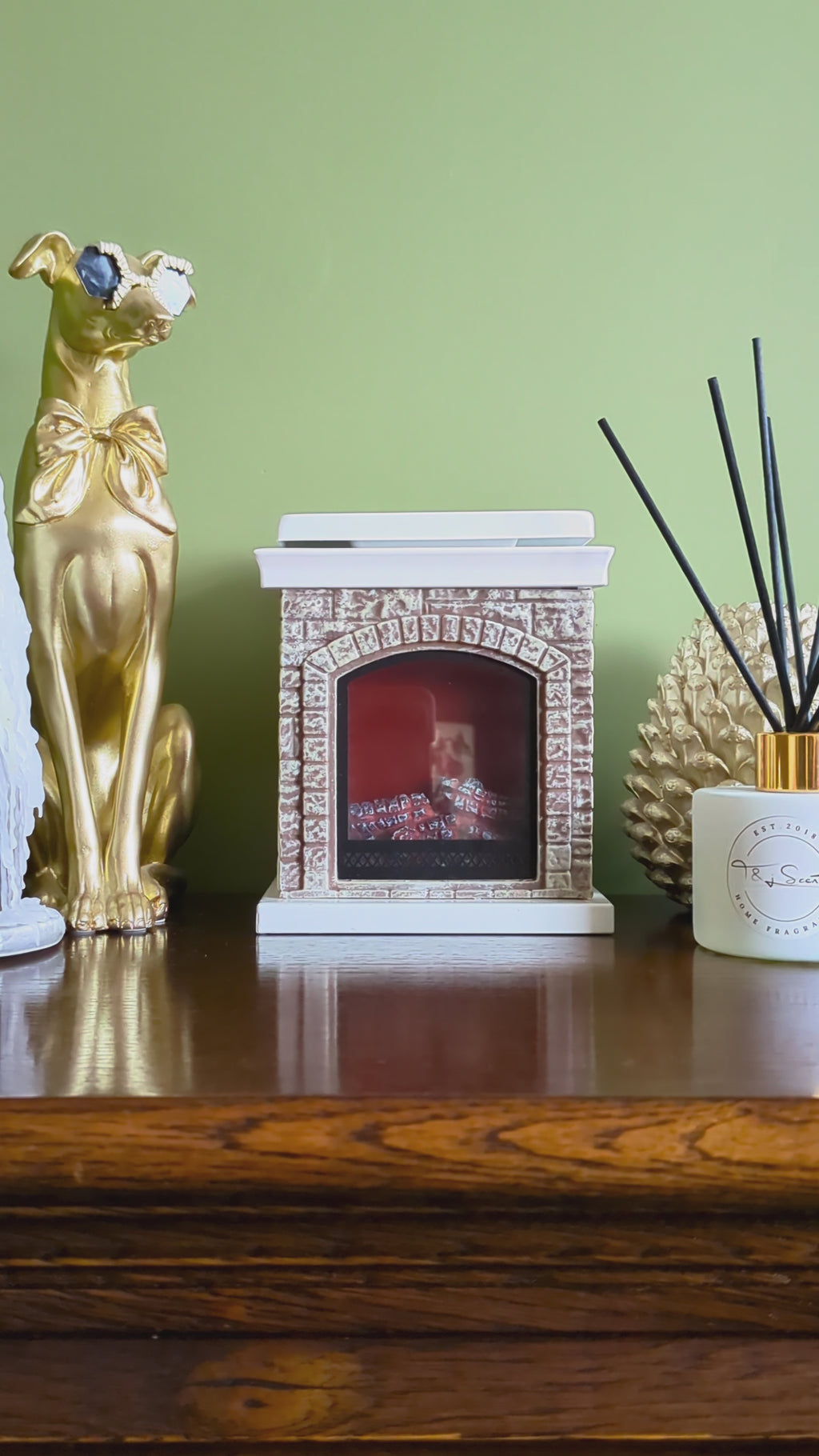 Electric Fireplace Wax Melt Warmer