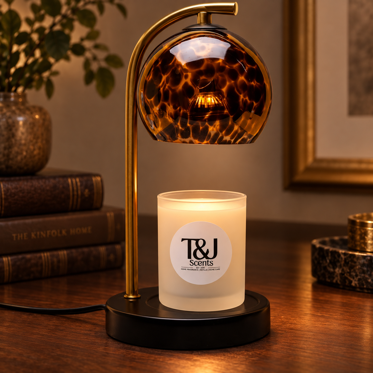 Aurelia Amber Candle Warmer